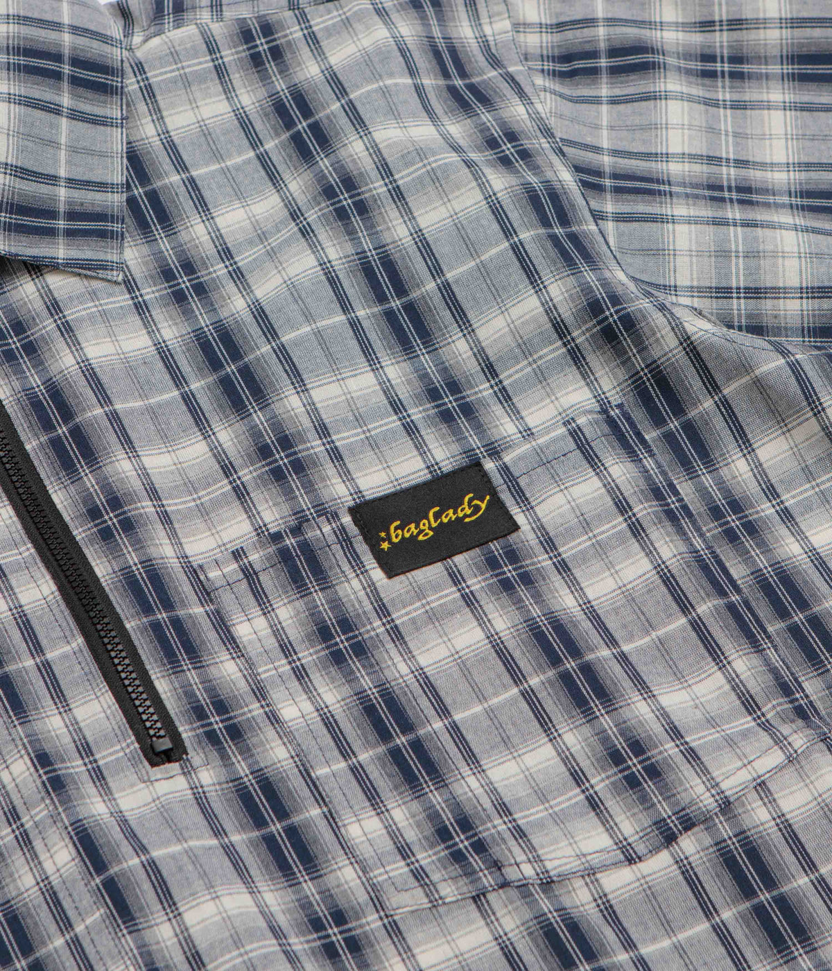 Baglady Workwear Polo Shirt - Dark Plaid