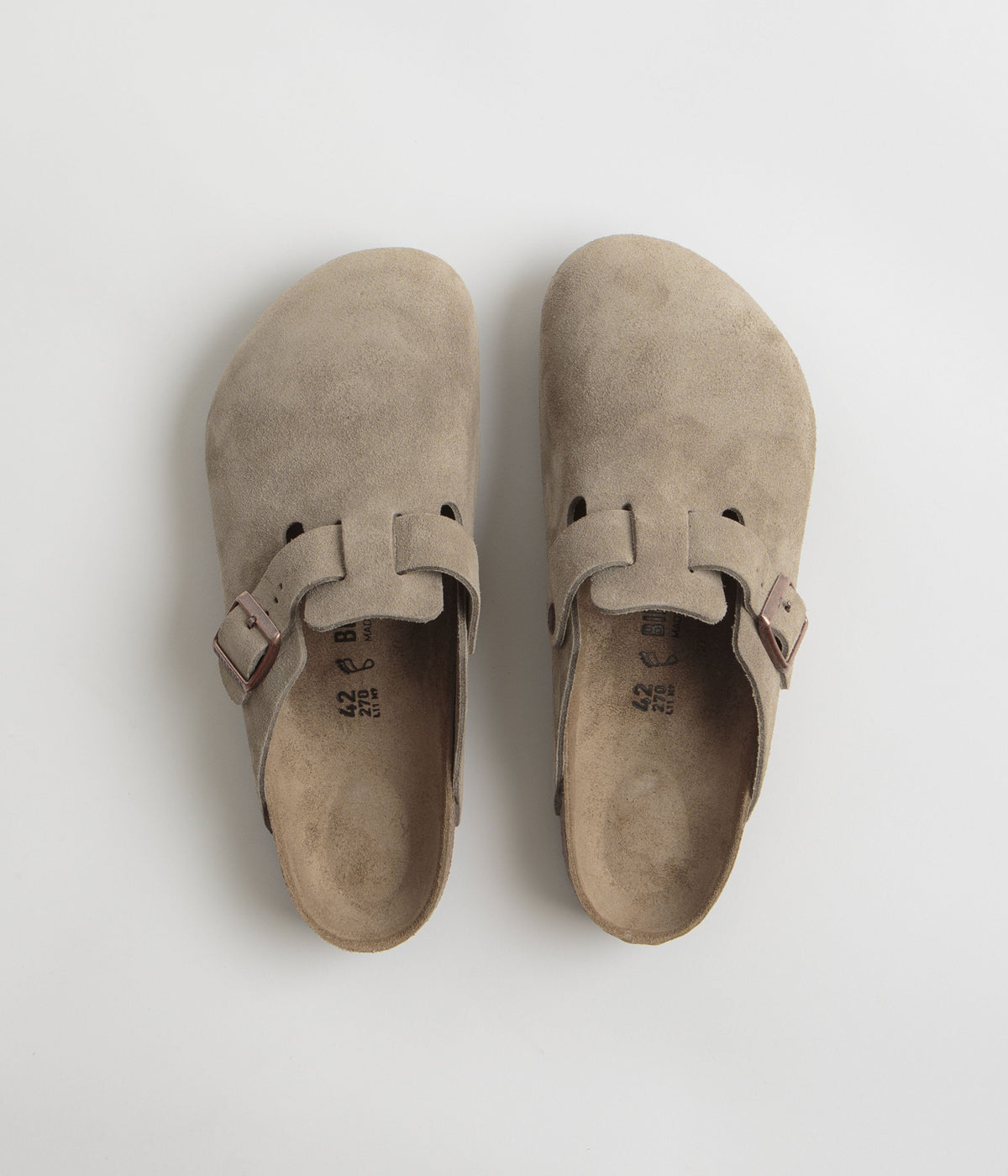 Birkenstock Boston Clogs - Taupe
