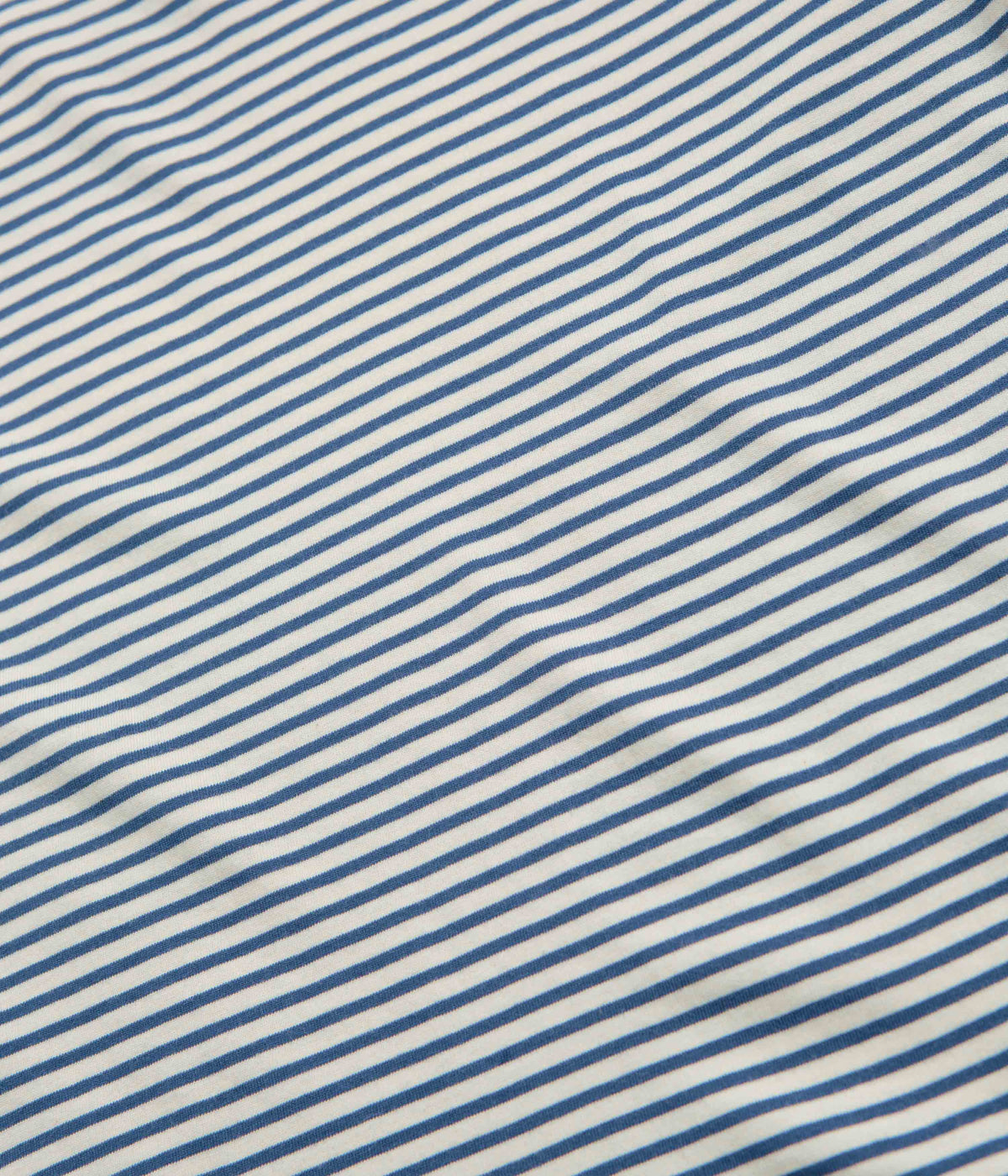 Mollusk Striped Heavy T-Shirt - Natural / Indigo