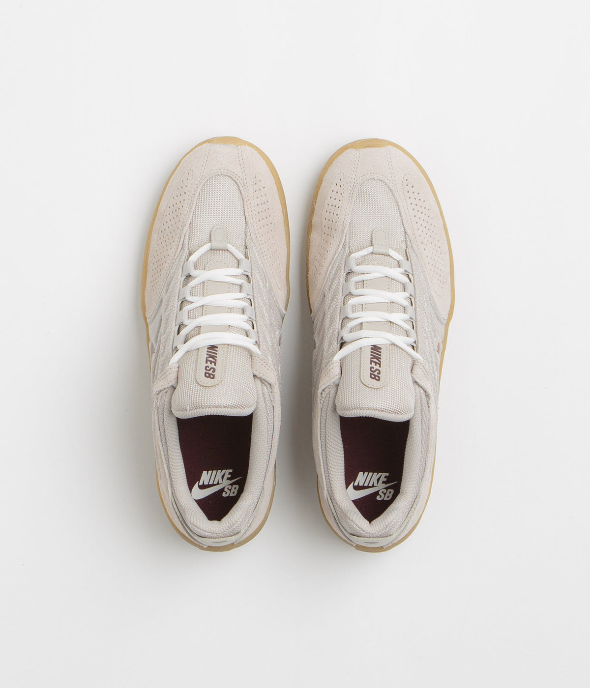 Nike SB Vertebrae Shoes - Cream II / Burgundy Crush - Phantom
