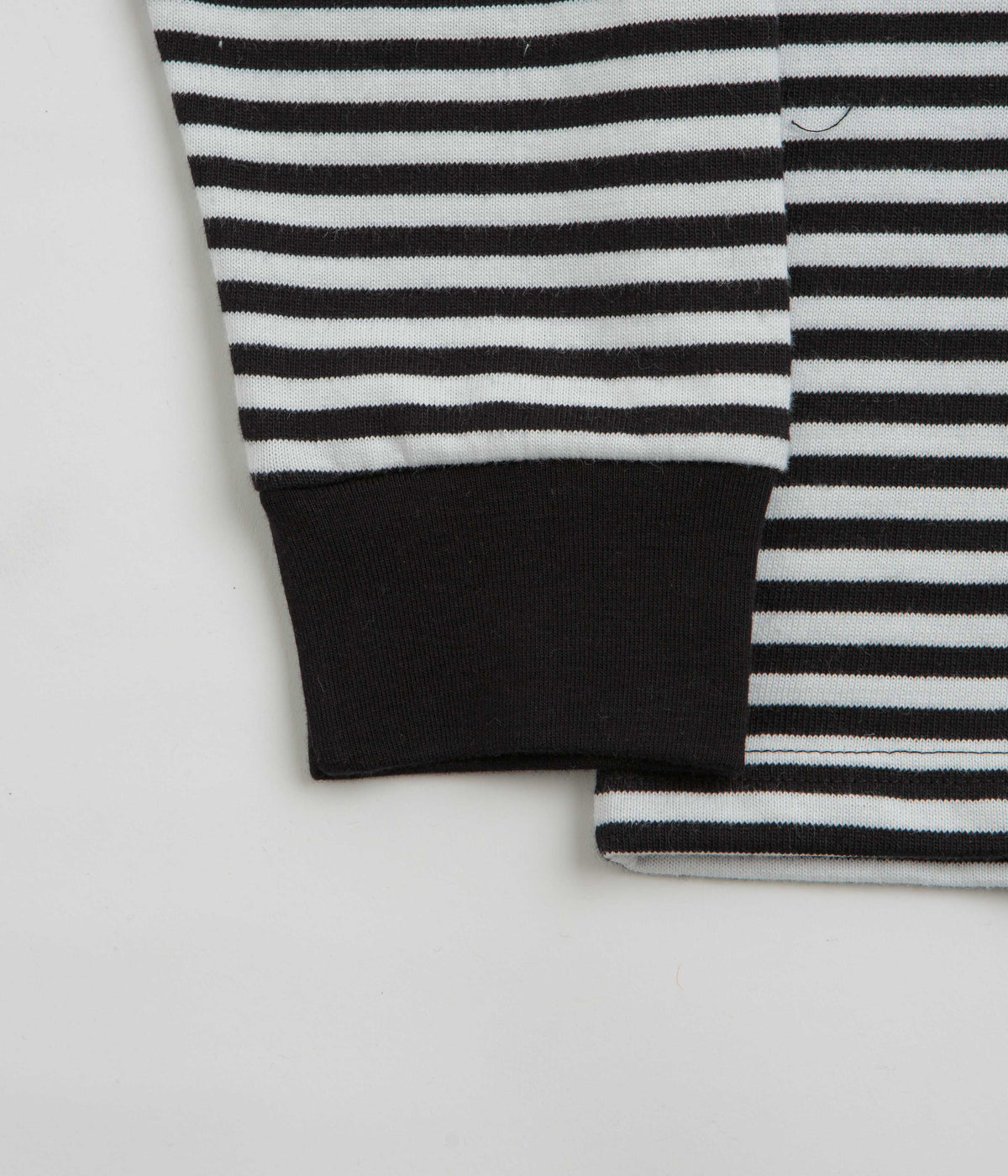 Obey Established Works Eyes Stripe Long Sleeve T-Shirt - Black Multi