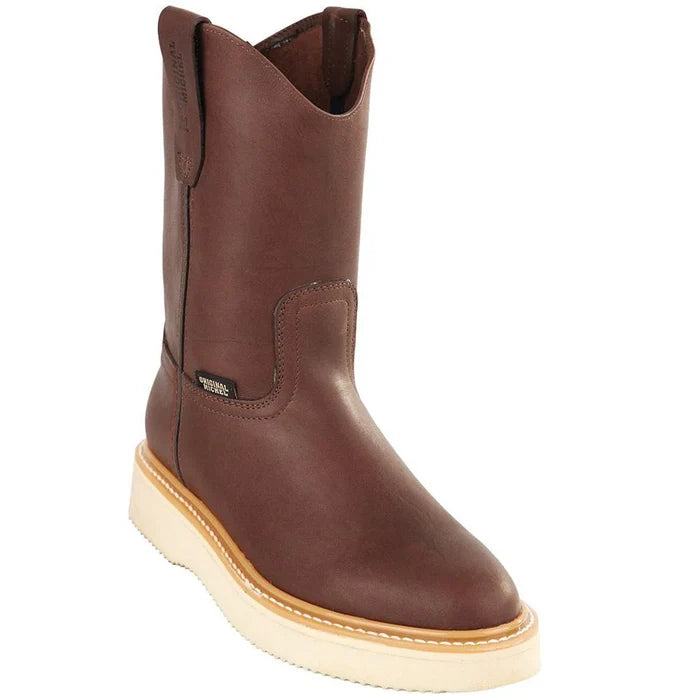 Original Michel Grasso Leather Work Boots - H50
