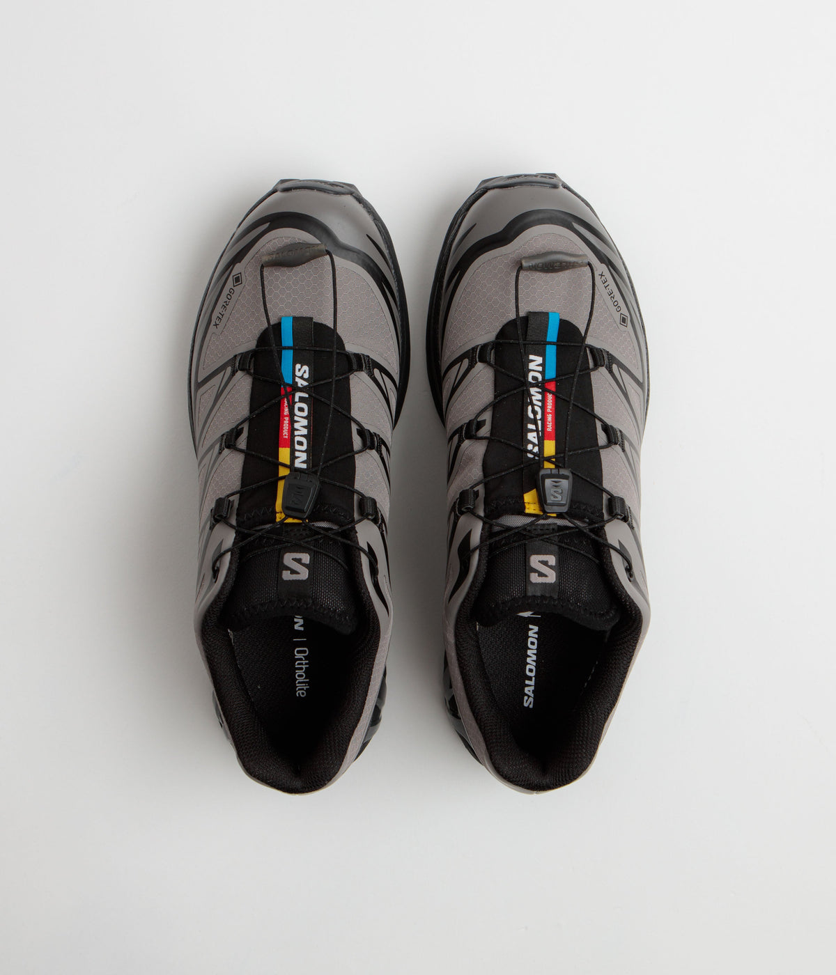 Salomon XT-6 GTX Shoes - Black / Cloudburst / Dark Gull Grey