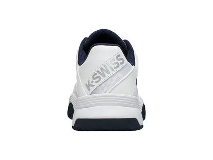 K-Swiss Men m court express hb Tennis Shoes in White/Navy