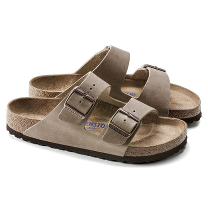 Unisex Birkenstock Arizona Soft Footbed Narrow Fit Toba Brown (0552813)