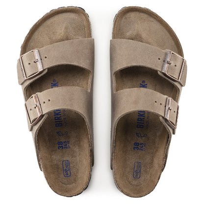 Unisex Birkenstock Arizona Soft Footbed Narrow Fit Toba Brown (0552813)