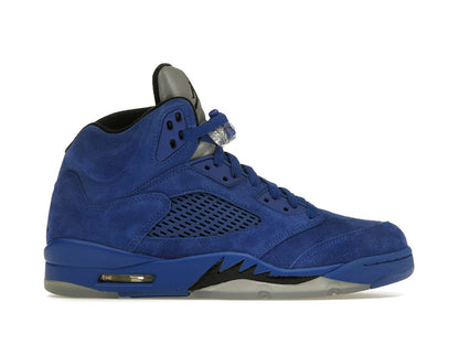 Jordan 5 Retro Blue Suede Sneakers
