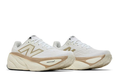 New Balance Fresh Foam X More v5 White Sea Salt Light Gold Metallic (Women's)