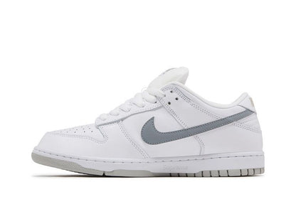 Nike SB Dunk Low Supreme 94 White Metallic Silver