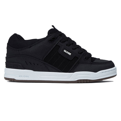 Globe Fusion Shoes - Black/White/Gum