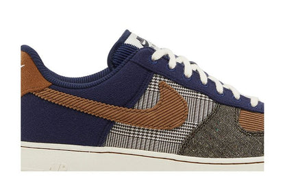 Nike Air Force 1 Low '07 PRM Tweed Midnight Navy Corduroy