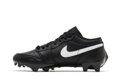 Jordan 1 Low TD Cleat Black White