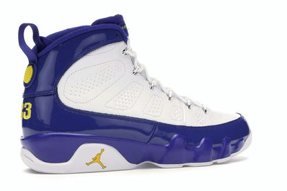 Air Jordan 9 Retro Kobe Bryant PE White Concord Tour Yellow 302370-121