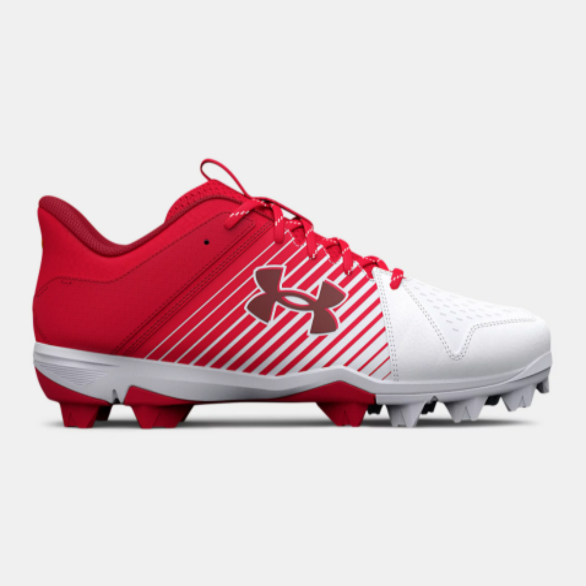 Men's Under Armour Leadoff Low RM Baseball Cleats "Red"