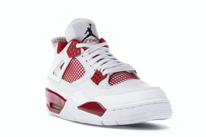 Air Jordan 4 Retro Alternate 89 White Black Gym Red 308497-106