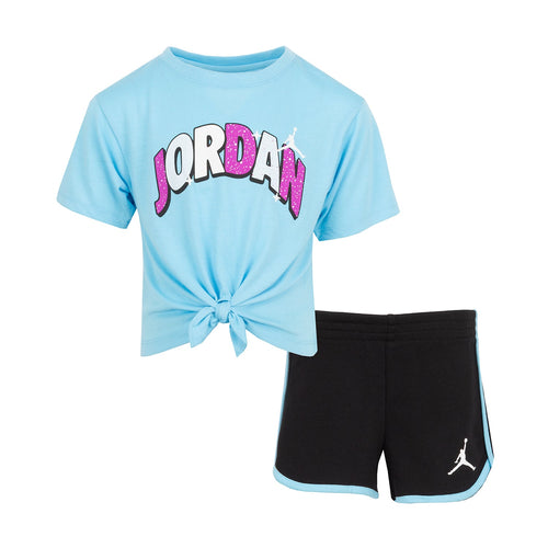 Jumpman Twinkle French Terry Short Set - Kids