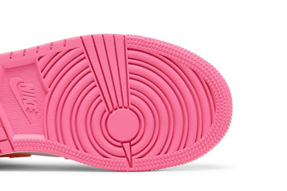 Jordan 1 Mid Pinksicle Safety Orange (GS)