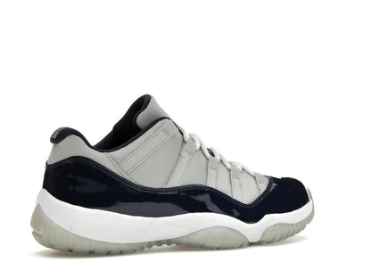 Air Jordan 11 Retro Low Georgetown Grey Mist/White-Midnight Navy 528895-007