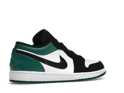 Air Jordan 1 Low White Black Mystic Green (553558-113)