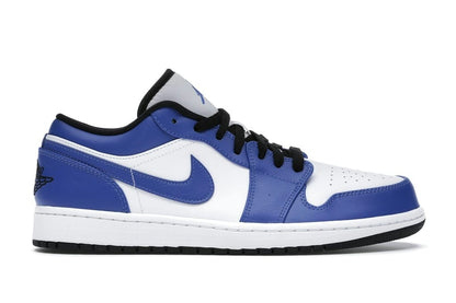 Air Jordan 1 Low Game Royal White/Game Royal-Black 553558-124