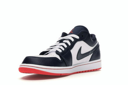 Jordan 1 Low Obsidian Ember Glow (553558-481) – Men’s Sneakers