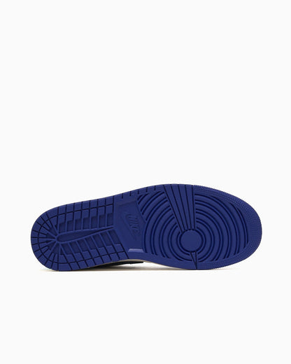 Men's Jordan 1 Low Sail/Deep Royal Blue (553558 147)