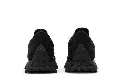 New Balance 327 Black White Tongue Logo