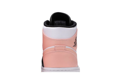 Jordan 1 Mid Arctic Orange Black Toe