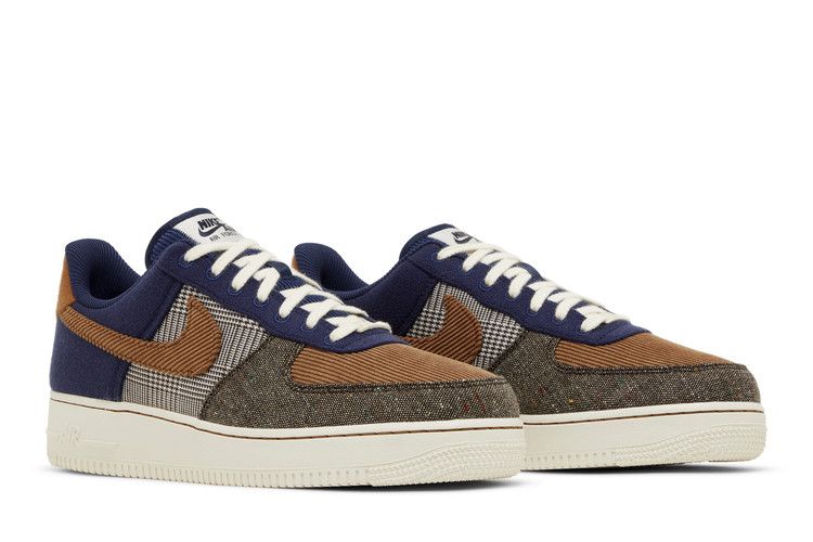 Nike Air Force 1 Low '07 PRM Tweed Midnight Navy Corduroy