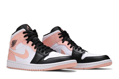 Jordan 1 Mid Arctic Orange Black Toe