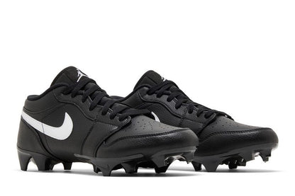 Jordan 1 Low TD Cleat Black White