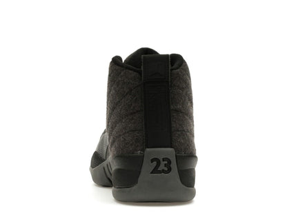 Air Jordan 12 Retro Wool Dark Grey Metallic Silver Black 852627-003