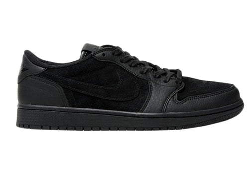Jordan 1 Low Premium Triple Black Sneakers – 919701-010