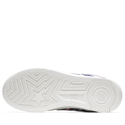A Bathing Ape Bape Sta Shark #2 M2 - Purple/White