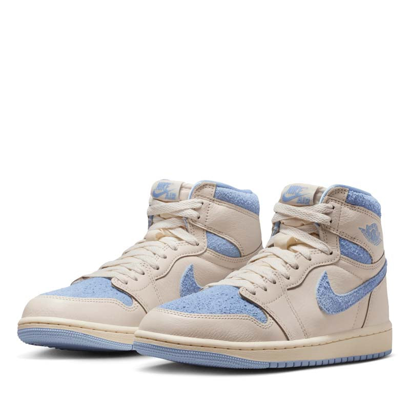 Women's Air Jordan 1 Retro High OG 'Clips' - Pale Ivory/Psychic Blue