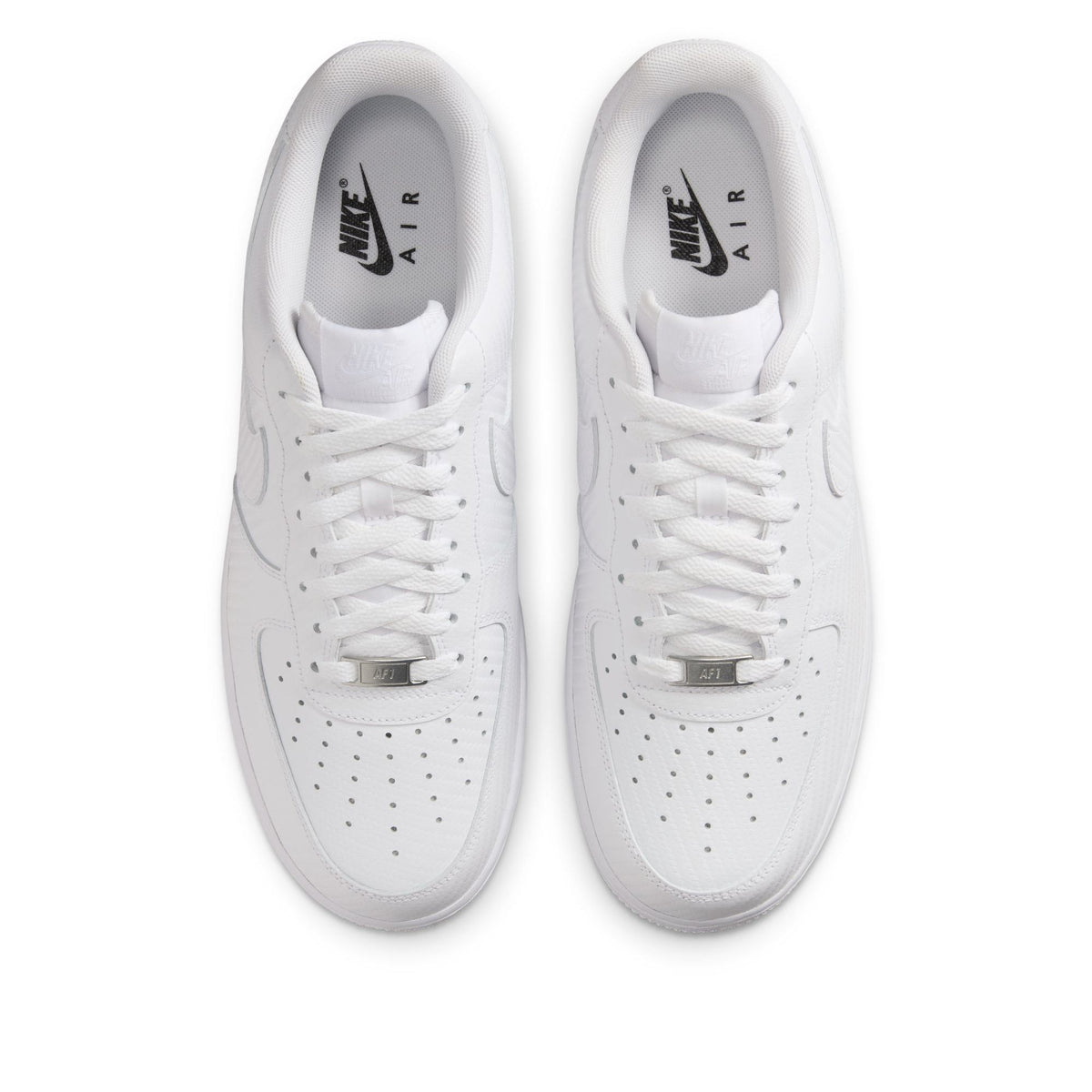 Nike Air Force 1 '07 'Carbon Fiber' - White/White