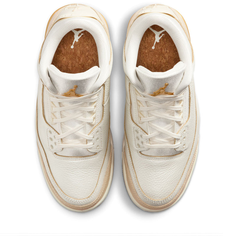 Women's Air Jordan 3 Retro 'Champagne And Oysters' - Sail/Team Gold