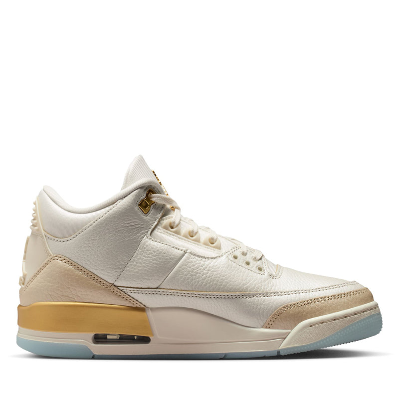 Women's Air Jordan 3 Retro 'Champagne And Oysters' - Sail/Team Gold