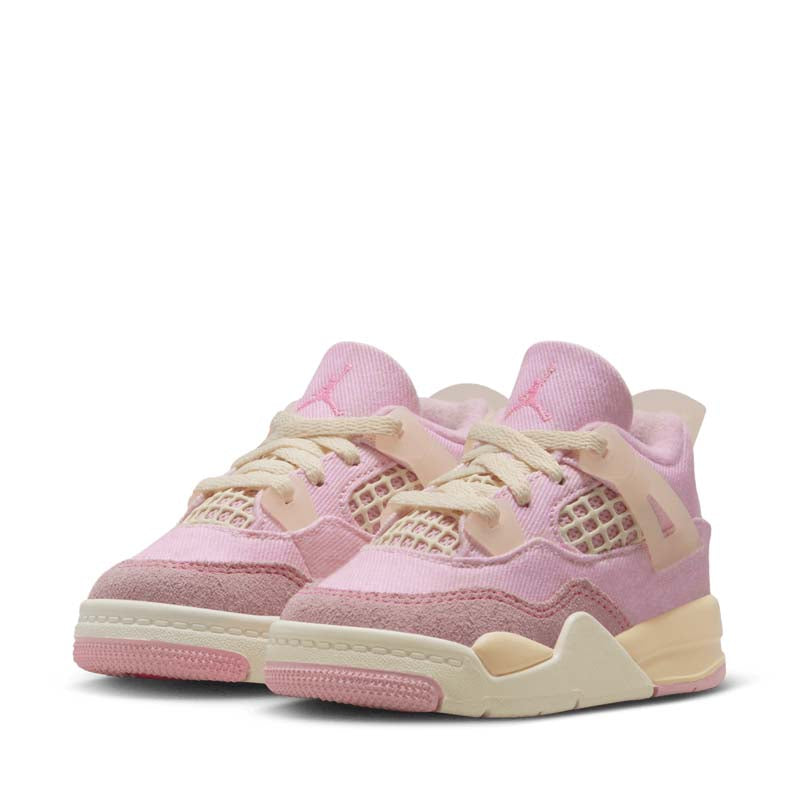 Jordan 4 Retro (TD) - Pearl Pink/Iced Carmine