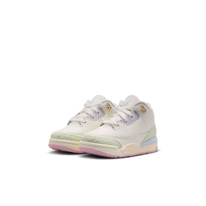 Air Jordan 3 Retro "Sail and Jade Aura" - Toddler