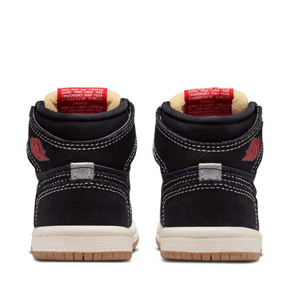 Jordan 1 Retro High OG 'Flight Club' (TD) - Black/Sail