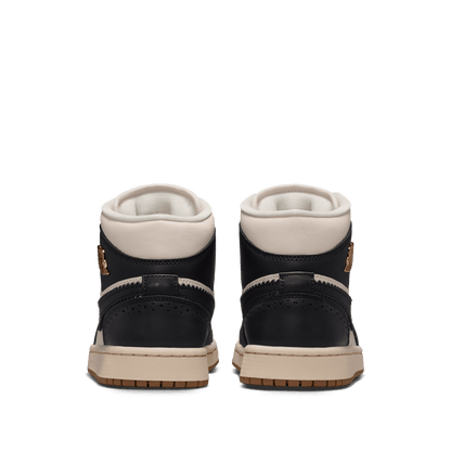 Women's Air Jordan 1 Mid SE "Off Noir Pearl White"