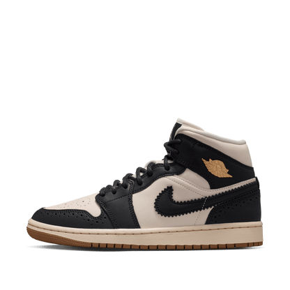 Women's Air Jordan 1 Mid SE "Off Noir Pearl White"