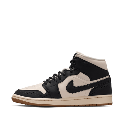 Women's Air Jordan 1 Mid SE "Off Noir Pearl White"