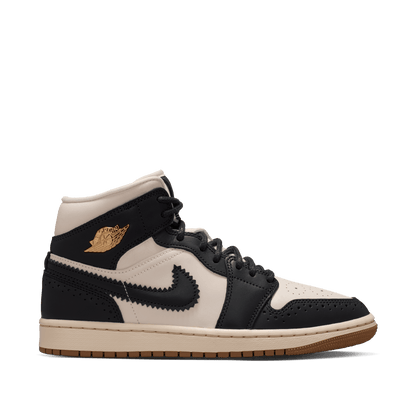 Women's Air Jordan 1 Mid SE "Off Noir Pearl White"