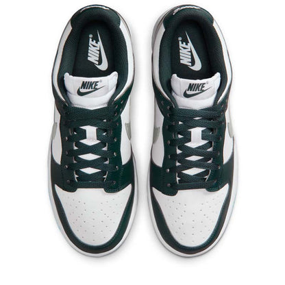 Women's Nike Dunk Low - Seaweed/Metallic Silver