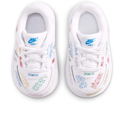 Nike Force 1 Low LV8 3 'On Tour' (TD) - White/White