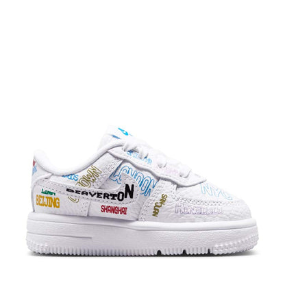 Nike Force 1 Low LV8 3 'On Tour' (TD) - White/White