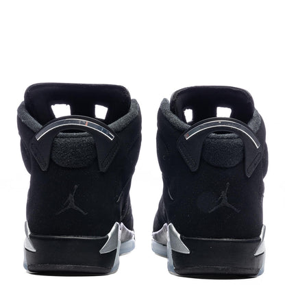 Air Jordan 6 Retro (GS) - Black/Metallic Silver/Black