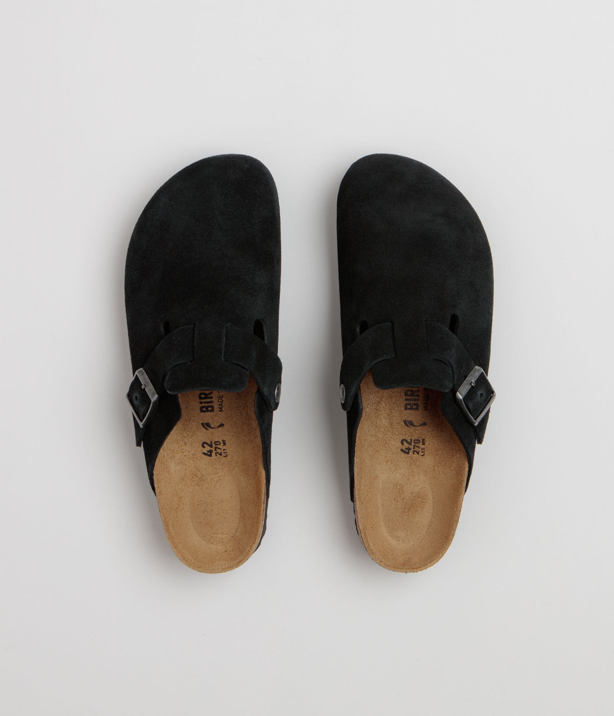 Birkenstock Boston Narrow Clogs - Black